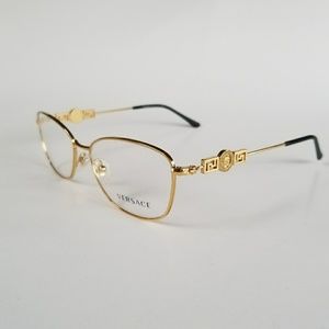 versace gold frames womens